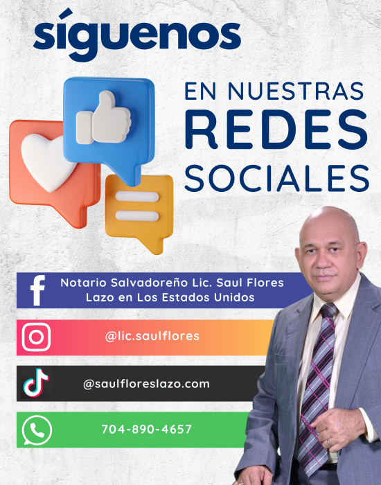 Follow Us On Social Media SAUL FLORES LAZO